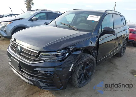2024 Volkswagen Tiguan 2.0T Se R-Line Black из США, поврежденный, VIN 3VVCB7AX6RM108498